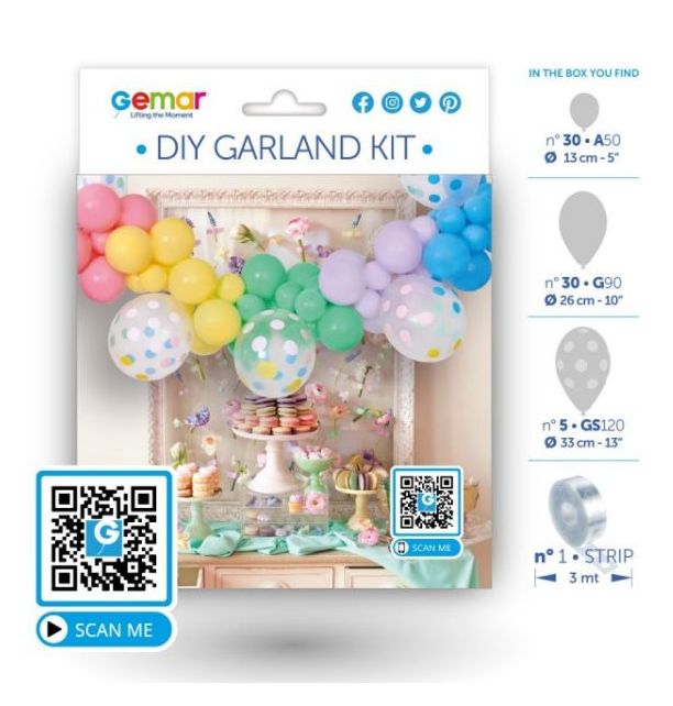 DIY Garland Kit - Macaron