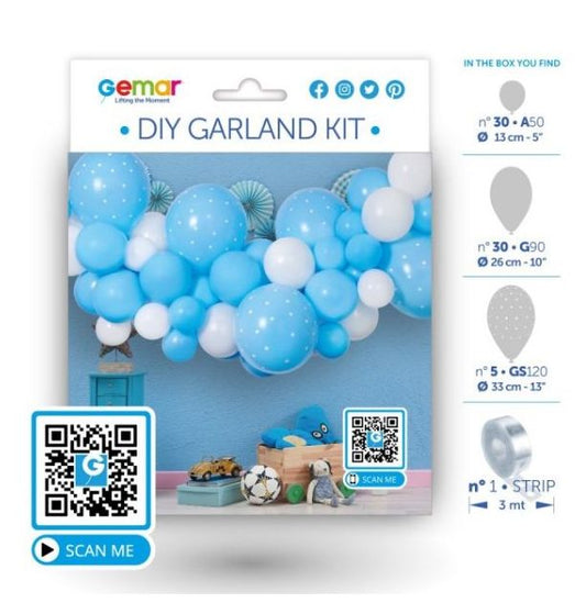 DIY Garland Kit -  Baby Blue