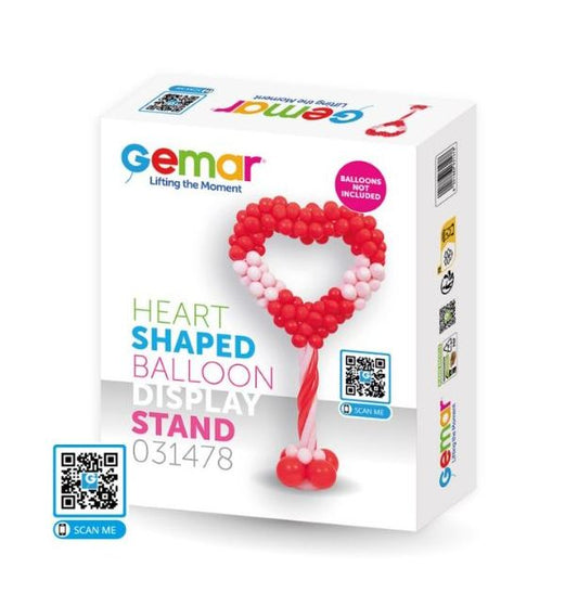 Gemar Balloon Display Heart 1pcs *Balloons Not Included