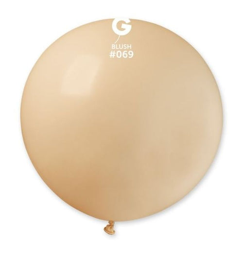 Gemar 31" Blush #069 G30 1pc Round Balloon