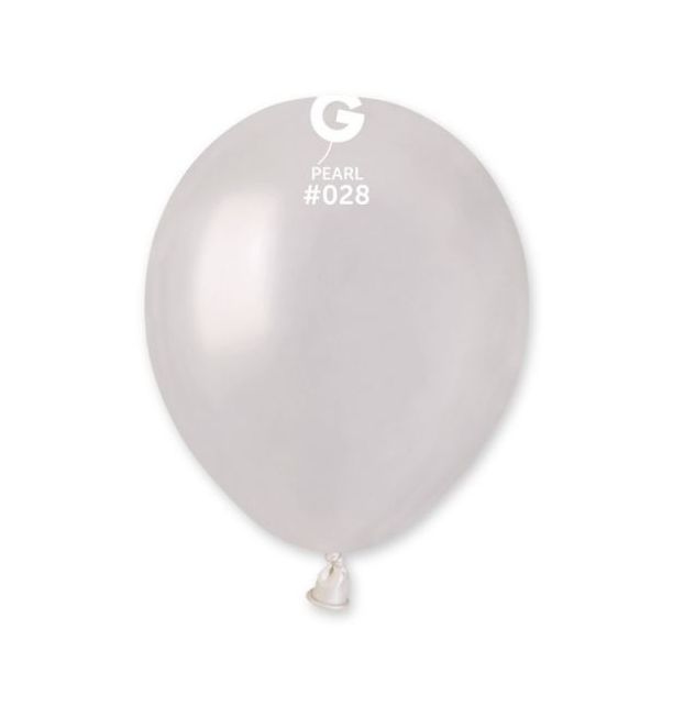 Gemar 5" Pearl #028 AM50 50pcs Round Balloon