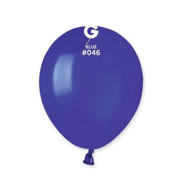 Gemar 5" Royal Blue #046 A50 50pcs Round Balloon