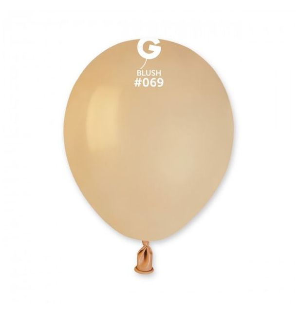 Gemar 5" Blush #069 A50 50pcs Round Balloon