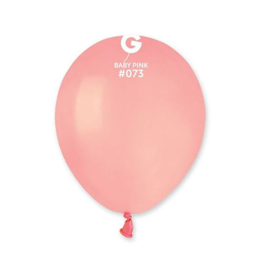 Gemar 5" Baby Pink #073 A50 50pcs Round Balloon