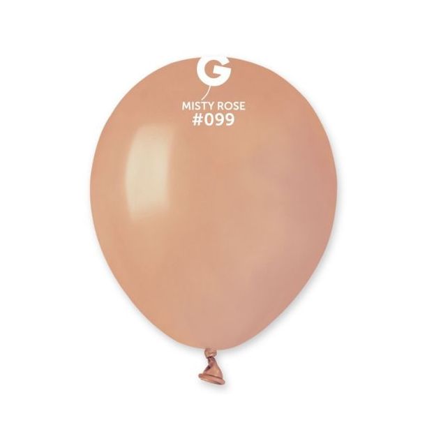 Gemar 5" Misty Rose #099 A50 50pcs Round Balloon