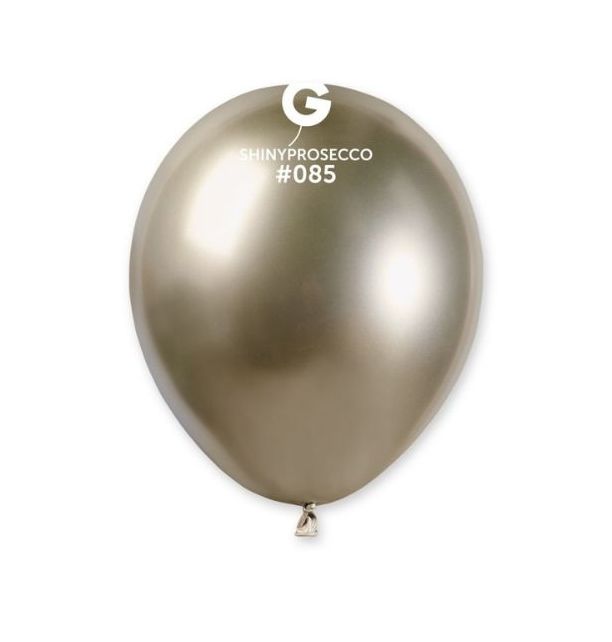 Gemar 5" Shiny Prosecco #085 AB50 50pcs Round Balloon