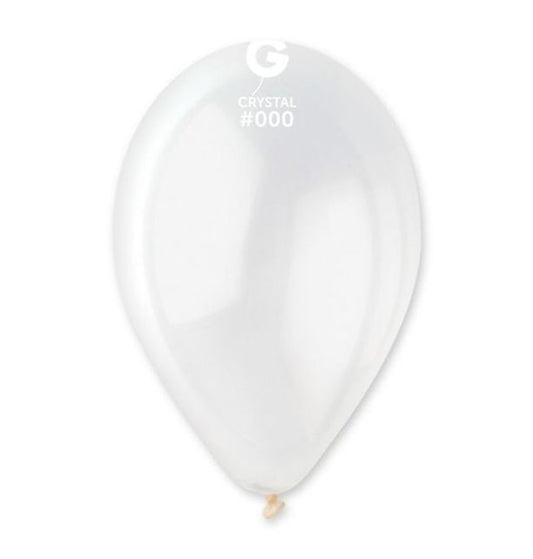 Gemar 13" Crystal Clear #000 G120 50pcs Round Balloon