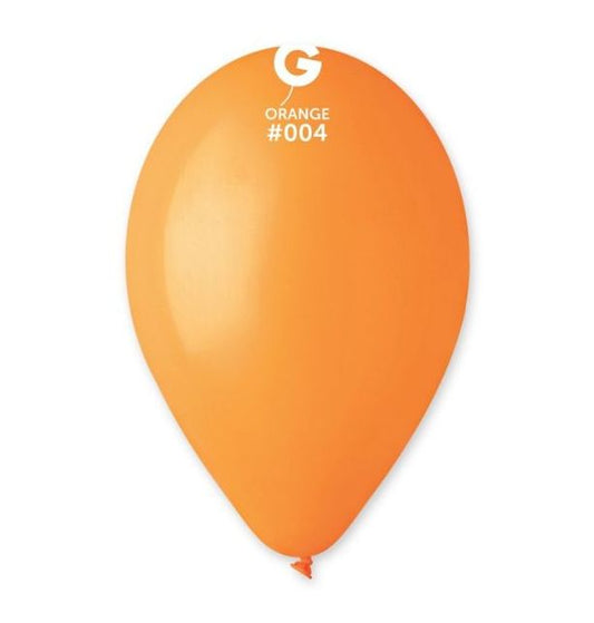 Gemar 13" Orange #004 G120 50pcs Round Balloon