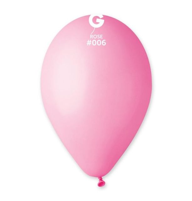 Gemar 13" Rose #006 G120 50pcs Round Balloon