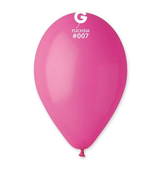 Gemar 13" Fuchsia #007 G120 50pcs Round Balloon