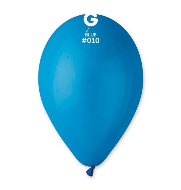 Gemar 13" Blue #010 G120 50pcs Round Balloon