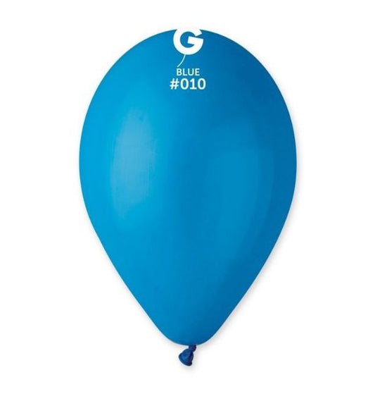 Gemar 13" Blue #010 G120 50pcs Round Balloon