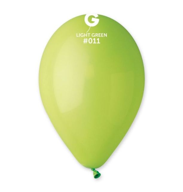 Gemar 13" Light Green #011 G120 50pcs Round Balloon