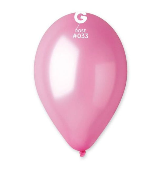 Gemar 13" Rose #033 GM120 50pcs Round Balloon