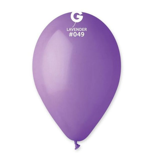 Gemar 13" Lavender #049 G120 50pcs Round Balloon