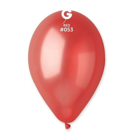 Gemar 13" Red #053 GM120 50pcs Round Balloon