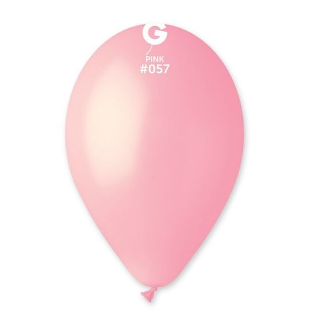 Gemar 13" Pink #057 G120 50pcs Round Balloon