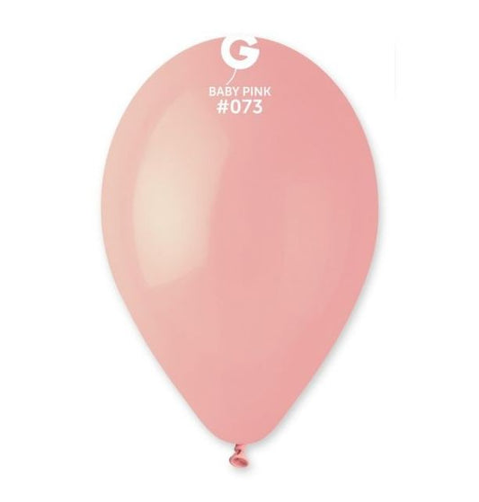 Gemar 13" Baby Pink #073 G120 50pcs Round Balloon