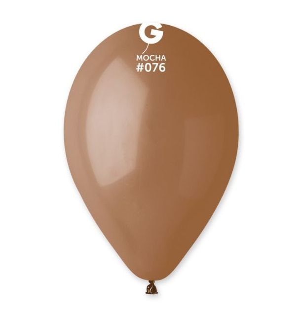 Gemar 13" Mocha #076 G120 50pcs Round Balloon