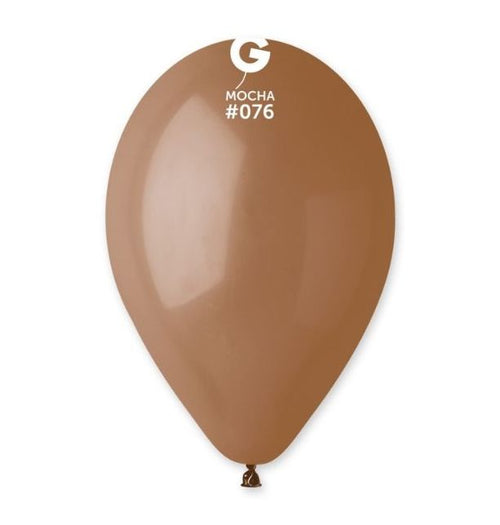 Gemar 13" Mocha #076 G120 50pcs Round Balloon
