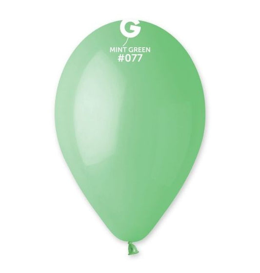 Gemar 13" Mint Green #077 G120 50pcs Round Balloon