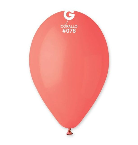 Gemar 13" Corallo #078 G120 50pcs Round Balloon