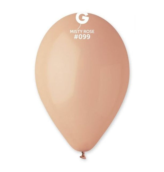 Gemar 13" Misty Rose #099 G120 50pcs Round Balloon