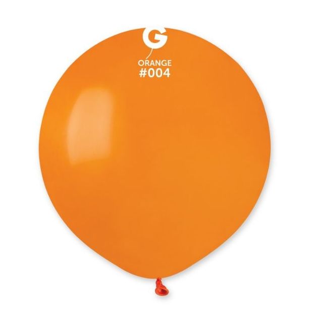 Gemar 19" Orange #004 G19 25pcs Round Balloon