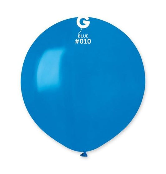 Gemar 19" Blue #010 G19 25pcs Round Balloon