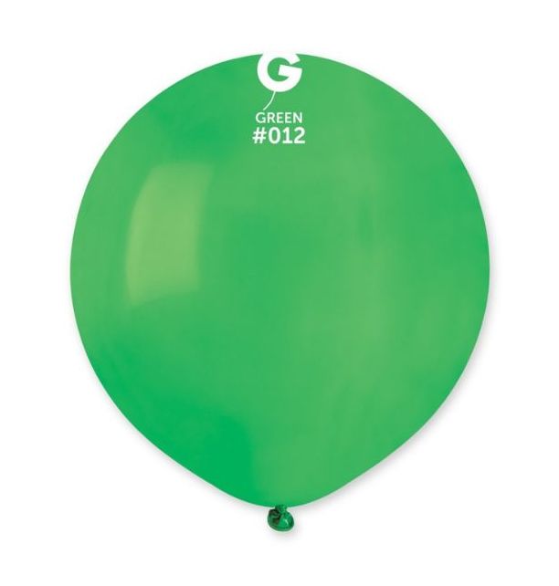 Gemar 19" Green #012 G19 25pcs Round Balloon