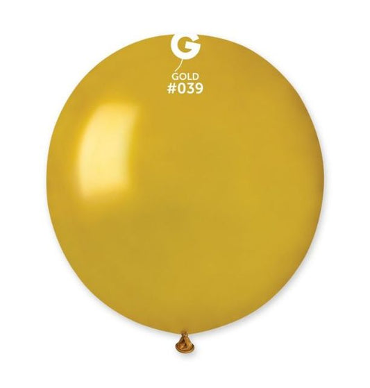 Gemar 19" Gold #039 GM19 25pcs Round Balloon