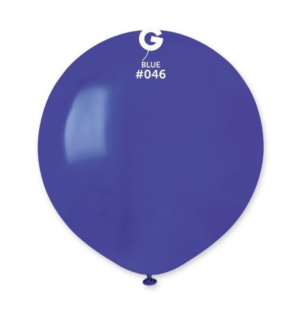 Gemar 19" Royal Blue #046 G19 25pcs Round Balloon