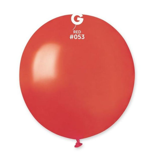 Gemar 19" Red #053 GM19 25pcs Round Balloon