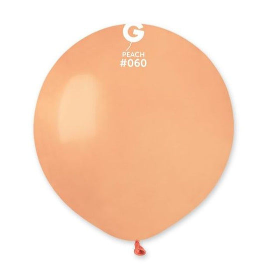 Gemar 19" Peach #060 G19 25pcs Round Balloon