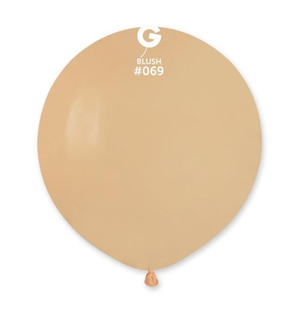 Gemar 19" Blush #069 G19 25pcs Round Balloon