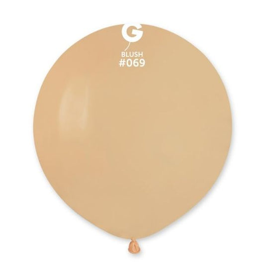 Gemar 19" Blush #069 G19 25pcs Round Balloon