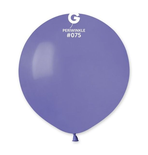 Gemar 19" Periwinkle #075 G19 25pcs Round Balloon