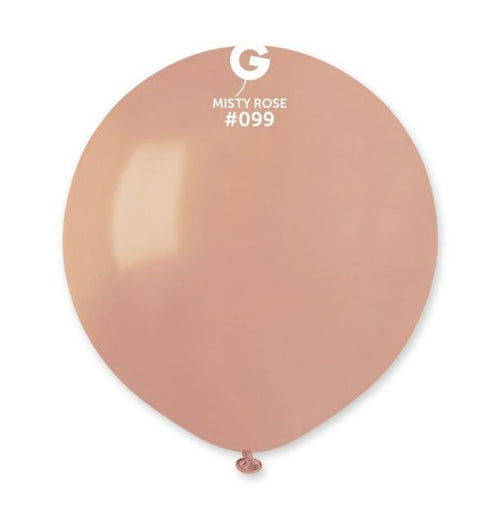 Gemar 19" Misty Rose #099 G19 25pcs Round Balloon